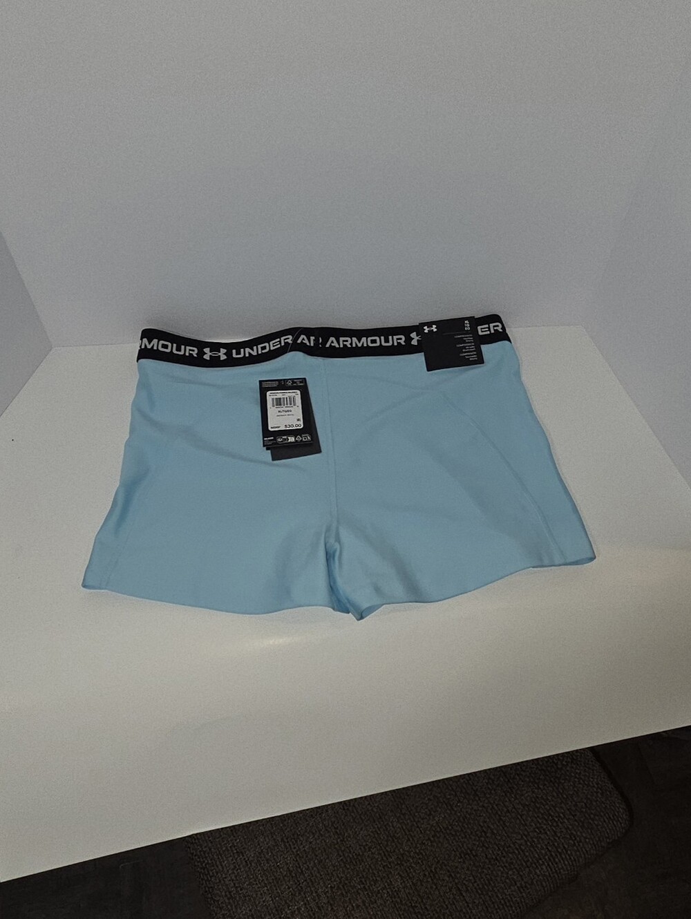 Under Armour Women’s Sky Blue Compression Shorts